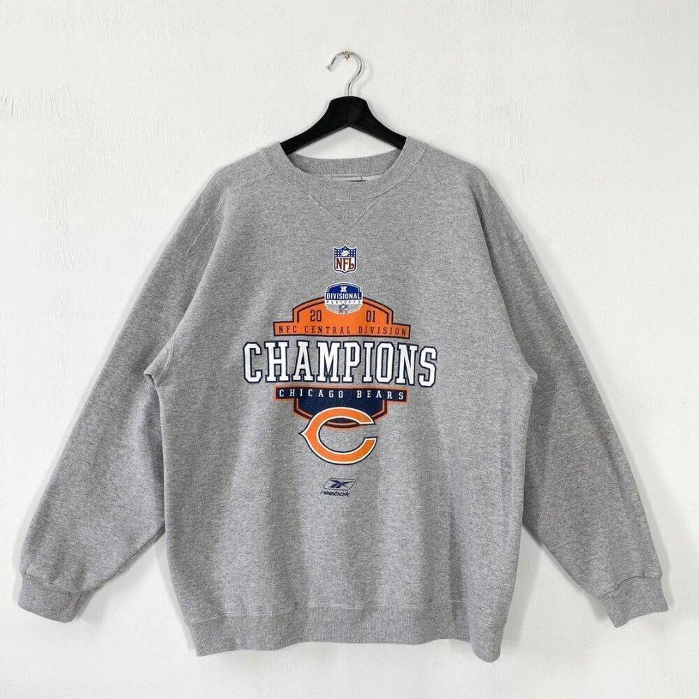 Chicago Bears 2001 Nfl Football Retro Fan Sweatshirt